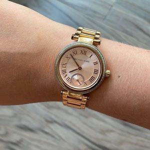 Michael Kors Rose Gold Watch